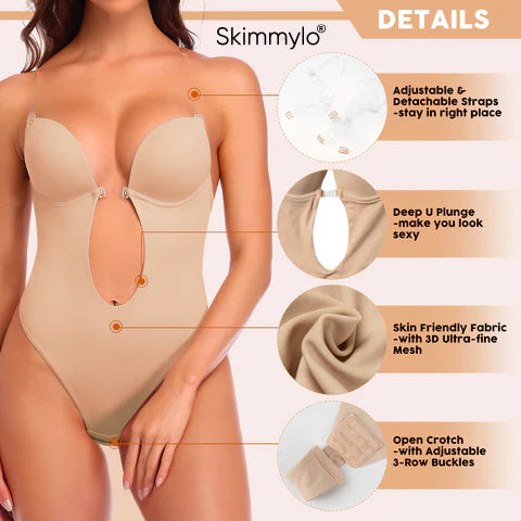 Backless Bodysuit Shapewear