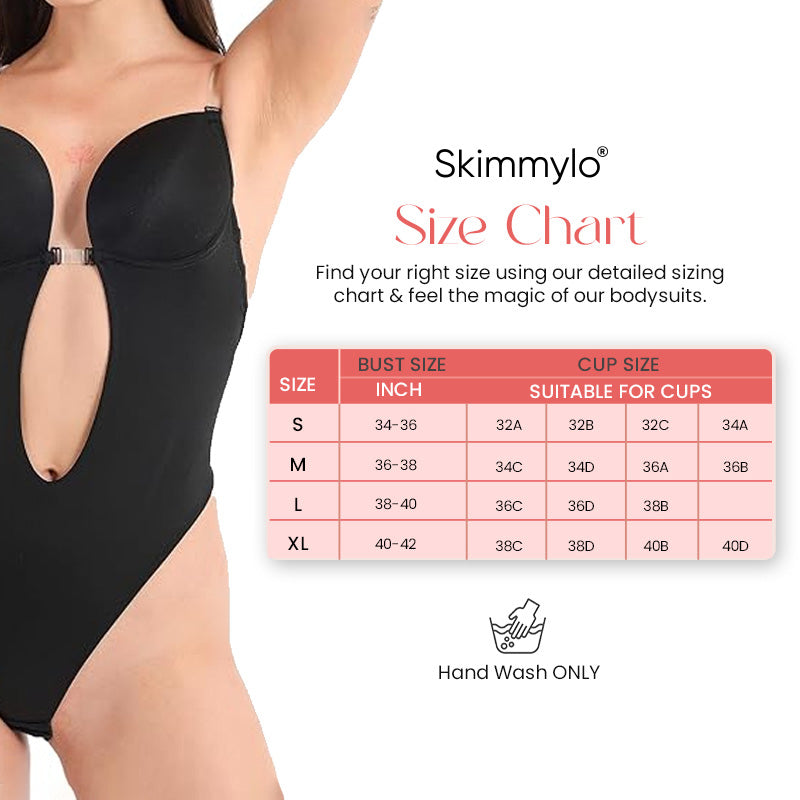 Anti-Slip Backless Waist Reduction Bodysuit-color