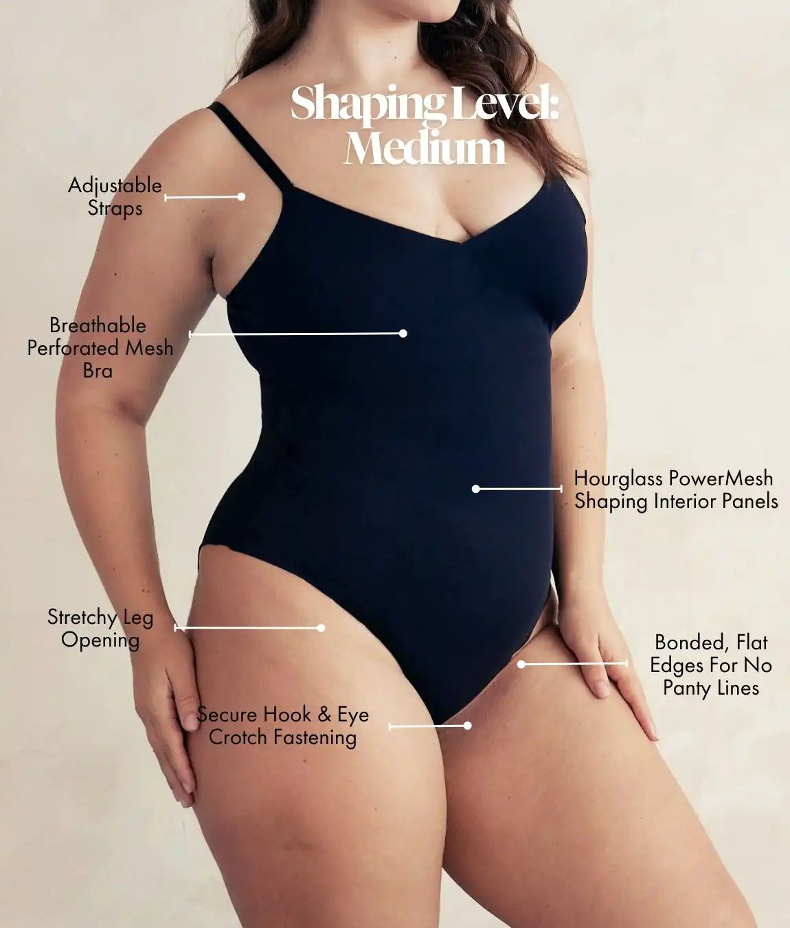 Women Seamless Shapewear Bodysuit